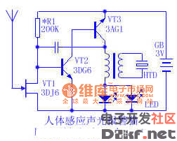 vt2可选用3dg6或9013,3dg202等;vt3可选用3ax31,3ag1等,hfe为50-100均