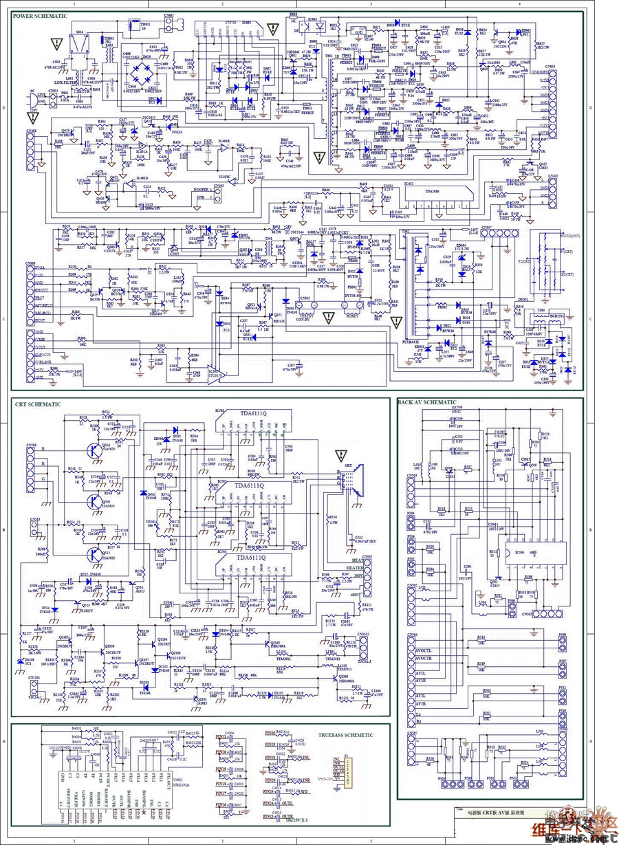 创维电视机电源板电路图