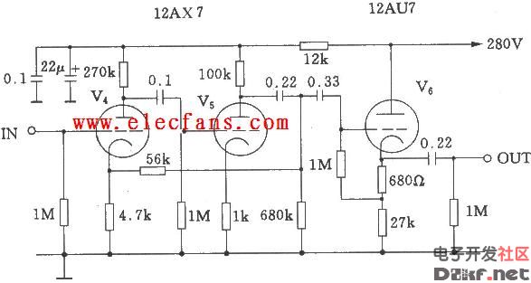 marantz7电子管放大器电路图