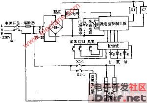 万和ztd-88双功能电脑式消毒碗柜电路图