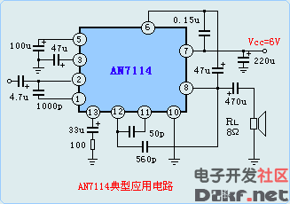 AN7114应用电路