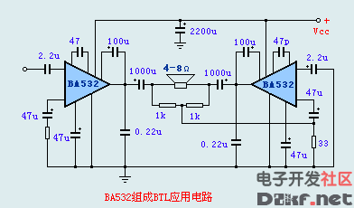 BA532BTL功率放大电路