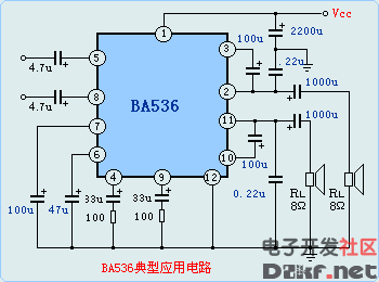 BA536应用电路