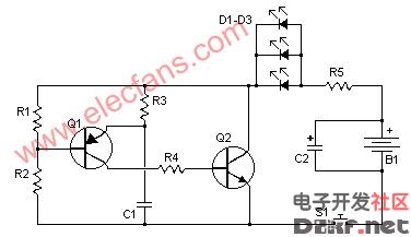 激光发射器/接收器电路lasertransmitter/receiver