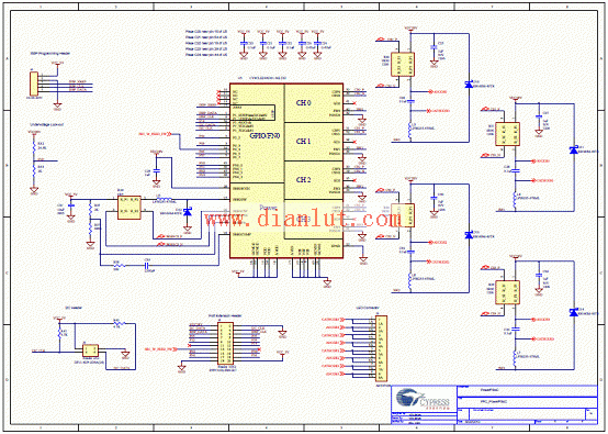 25w led驱动器电路图