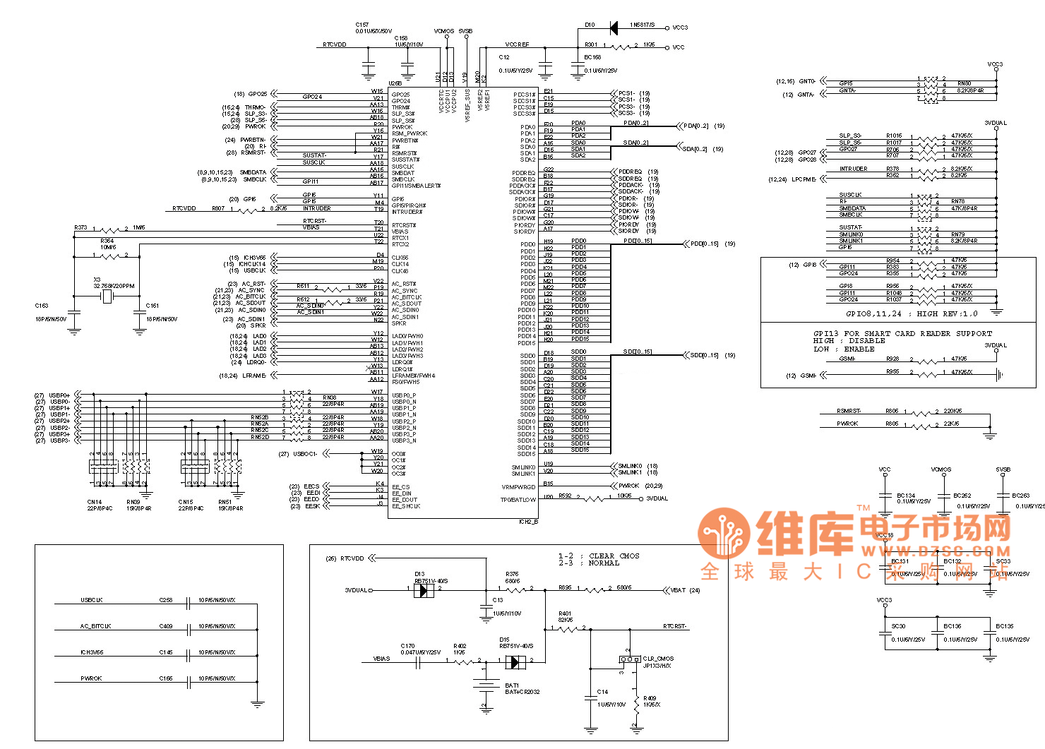 6oxt10电脑主板电路图13