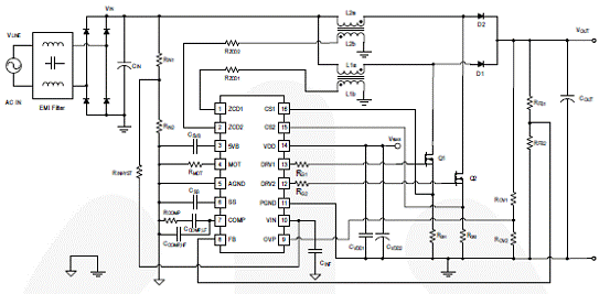 fairchildfan9611400wpfc电源解决方案