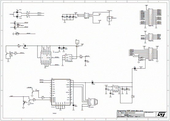 图4.stm32w108应用板mb851电路图(1)