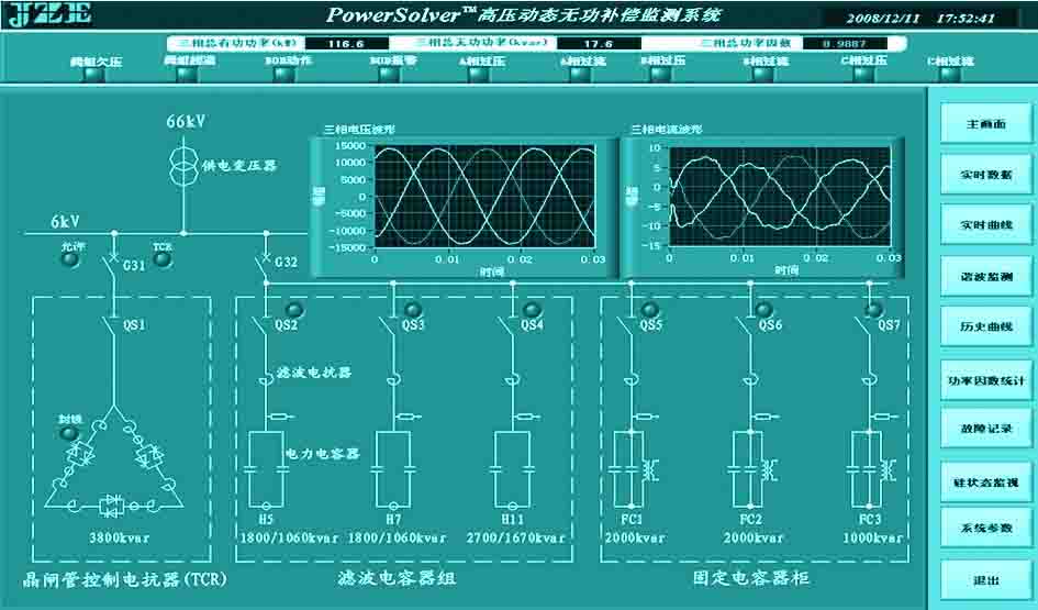 通过labview实现高压无功补偿监控系统的设计与应用