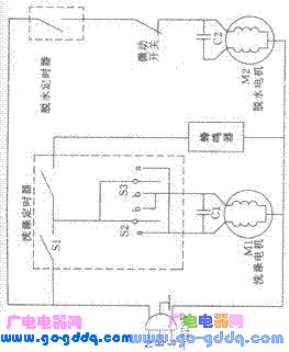 海尔小神泡xpb50-as洗衣机电路图