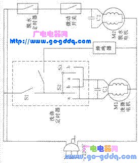 海尔小神螺xpb42-bs洗衣机电路图