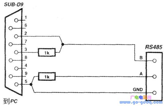 rs232接口与rs485设备的简易连接法