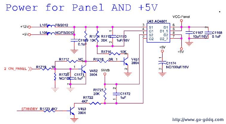 6,电源部分---usb供电:5v_usb1      usb供电采用ao4459的mos管