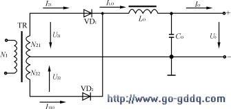改进型高频双半波整流电路