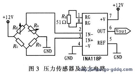 压力传感器及放大电路