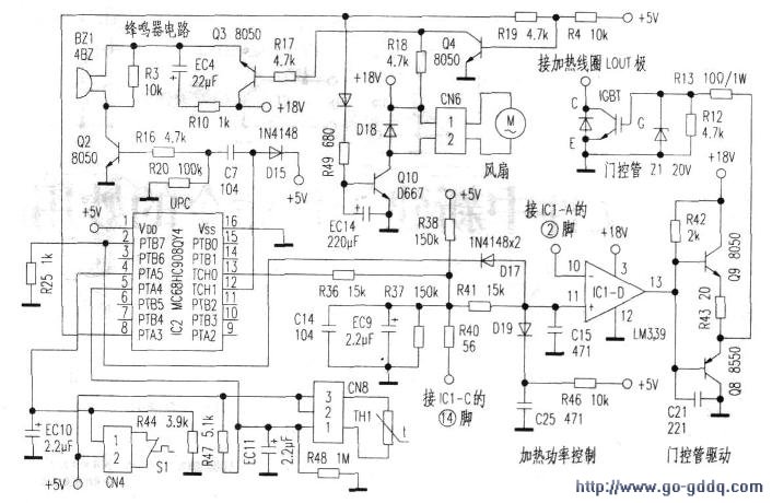 新型电磁灶电路工作原理分析