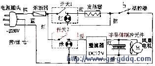 安吉尔jd-11t型冰热饮水机电路图