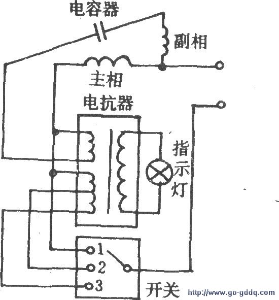 电风扇电抗器调速器电路图