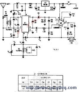 7khz的中频线圈,用于am/fm晶体管收音机,或任何类型的指示器中.