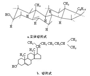 胆甾醇分子式