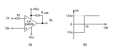 用lm339制作的单限比较器电路