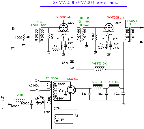 用300b电子管做的推挽功率放大器(七)