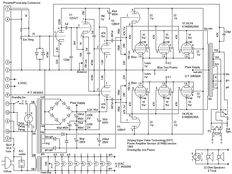 用6146电子管做的推挽功率放大器(一)