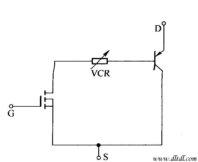 igbt的vcr(压控电阻)等效电路模型