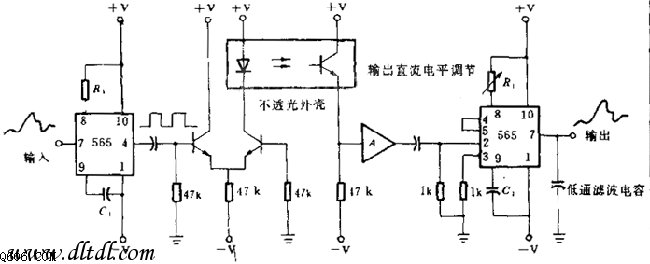光电隔离器原理电路图