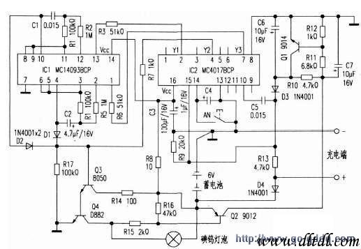 新多xd688型探照灯工作原理