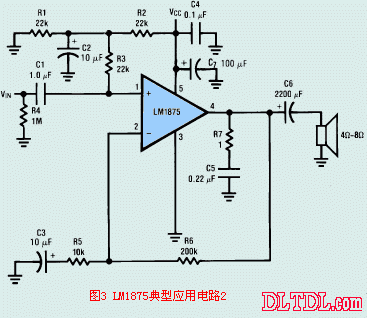 LM1875典型应用电路2