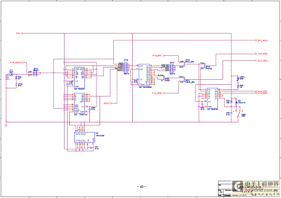 图9.akd4953-a评估板电路图(4)