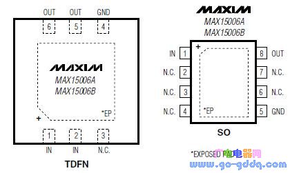 max15006引脚图