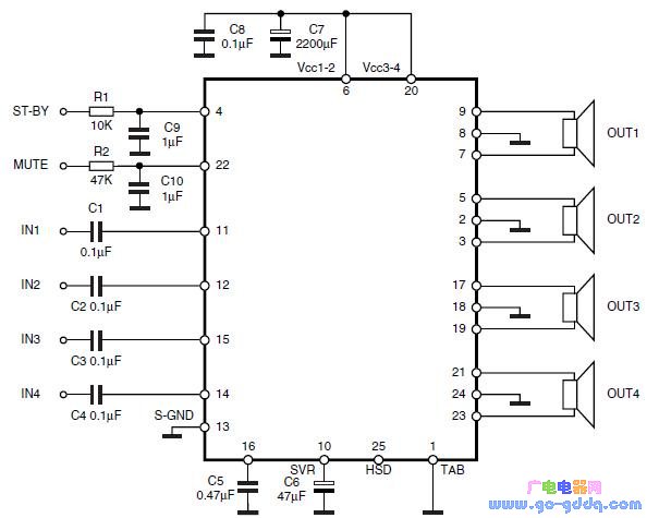 4v, 1khz, 10%      封装引脚图