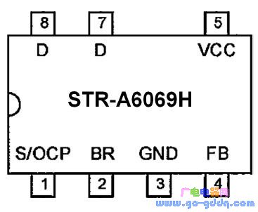 str-a6069h引脚排列图