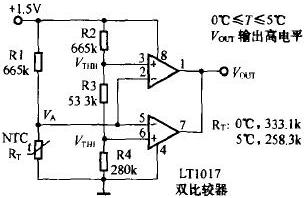 图3 窗口比较器原理说明图