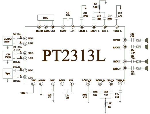 pt2313l-d