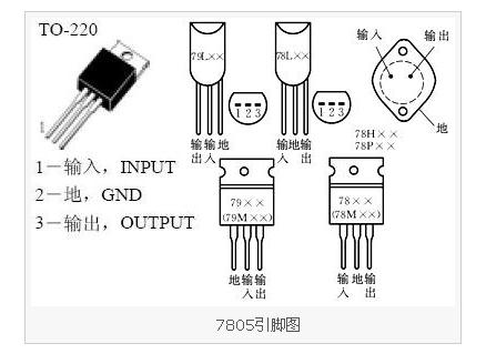 lm7805引脚图