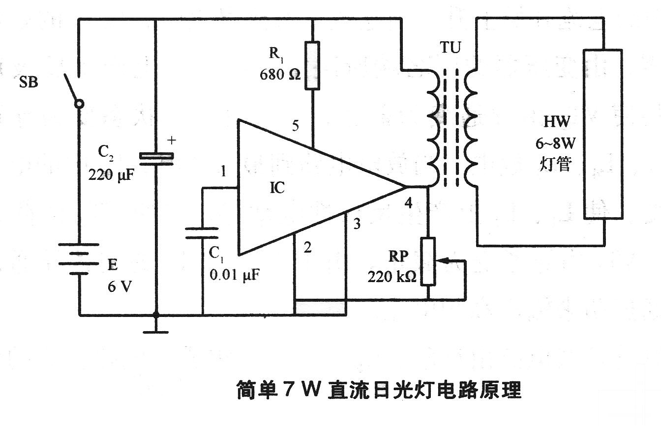 電路中採用twh8751作自激振盪和功率輸出開關.