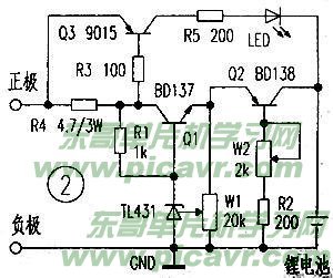 恒流恒压的锂电池充电器电路图