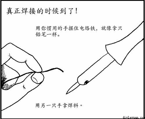 烙铁简笔画图片