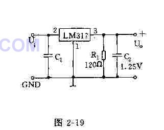 首頁 技術資料 電路圖 電源電路 lm317三端可調式正集成穩壓器