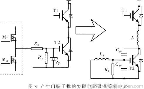 一款实用的逆变桥功率开关管门极关断箝位电路