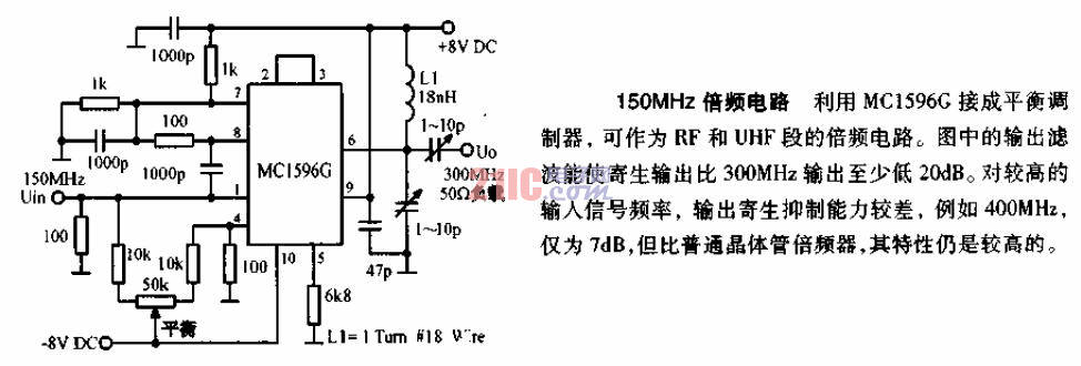 150mhz倍频电路图