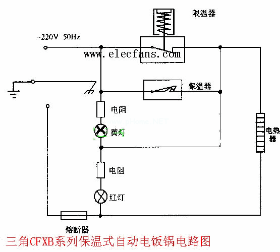 苏泊尔电饭锅线路图解图片