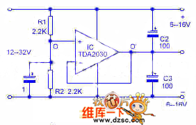 將單電源轉換雙電源電路圖