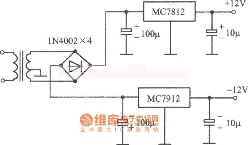 7912电路图图片