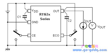 X4 贴片(R1163D241D)典型应用电路图