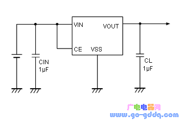 XC6213B222GR典型应用电路图