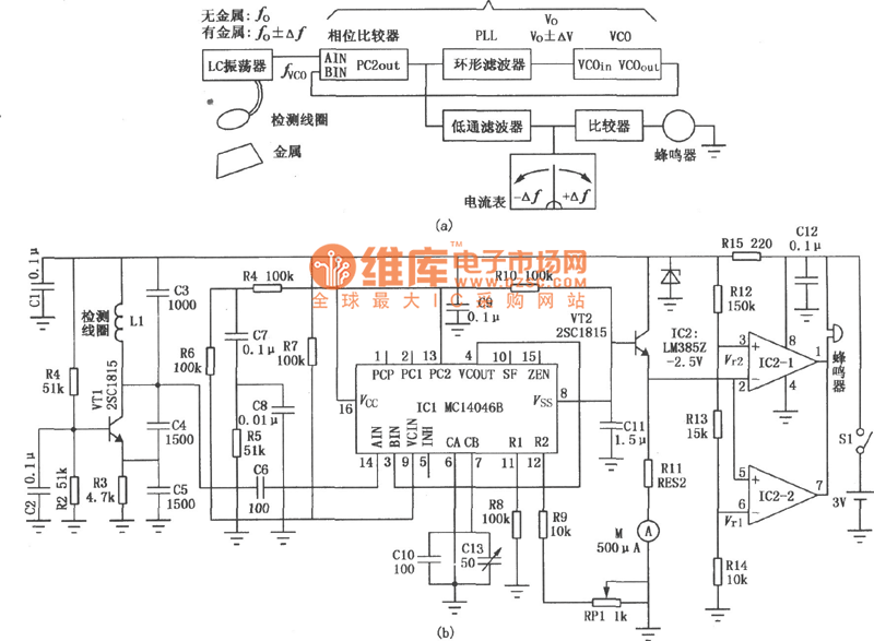 冬笋探测器原理图图片